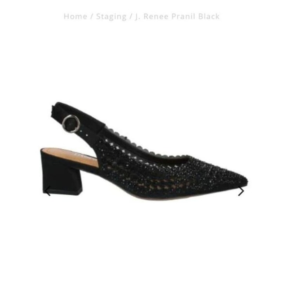 J Renee Pranil NWOB Pumps Black 9 - Picture 2 of 6